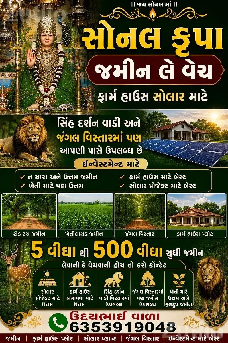 Agricultural Land for Solar Project Use - Land & Plots - Mendarda - Image 3