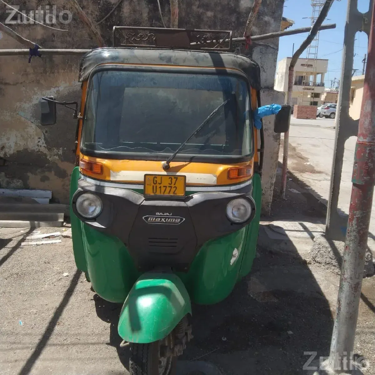 Bajaj Maxima Green Yellow Auto Rickshaw - Auto Rickshaws - Khambhalia - Image 2