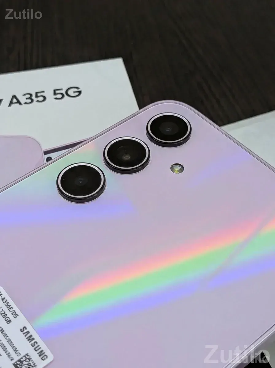 Samsung Galaxy A35 5G New Lavender - મોબાઇલ ફોન - રાજકોટ શહેર - Image 2