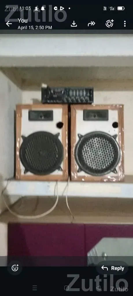 Amplifier and Speaker Set for Sale - ઇલેક્ટ્રોનિક ઍક્સેસરીઝ - કોડીનાર - Image 3