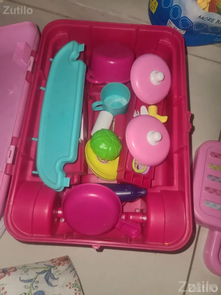Beautiful pink kitchen set for girls - Toys - Vadodara City - Image 3