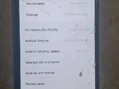 POCO M6 5G 128GB Used Smartphone POCO M6 5G 128GB Used Smartphone