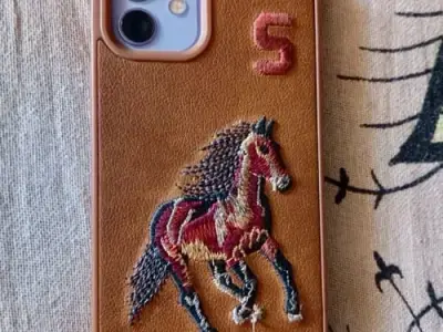 iPhone 12 with Premium Horse Case iPhone 12 with Premium Horse Case