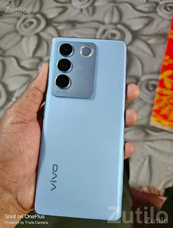 Vivo V27 5G Sky Blue with Box - Mobile Phones - Kutiyana - Image 2