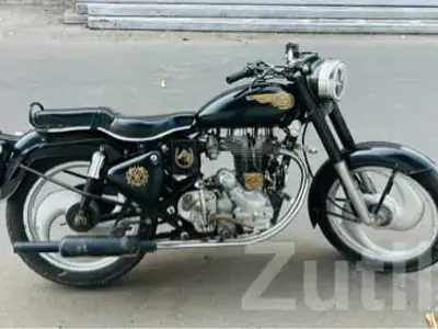 Royal Enfield Standard 350 1990 Black Bike Royal Enfield Standard 350 1990 Black Bike