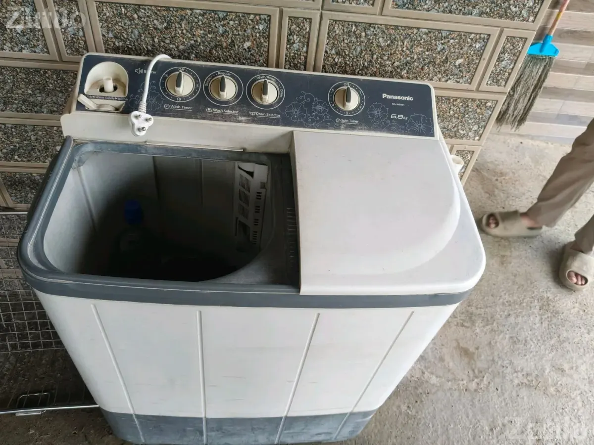 Panasonic 6.8 Kg Semi Automatic Washing Machine - વોશિંગ મશીનો - રાજકોટ શહેર - Image 4