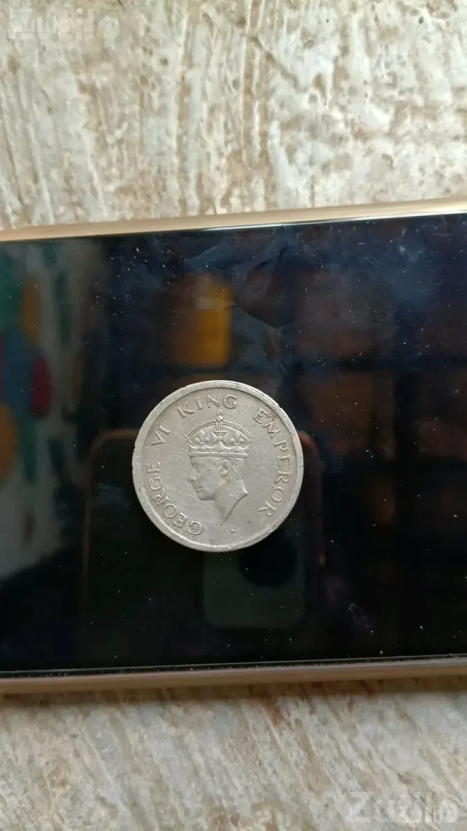 1947 India One Rupee Old Collectible Coin - Other Hobby Items - Manavadar - Image 5