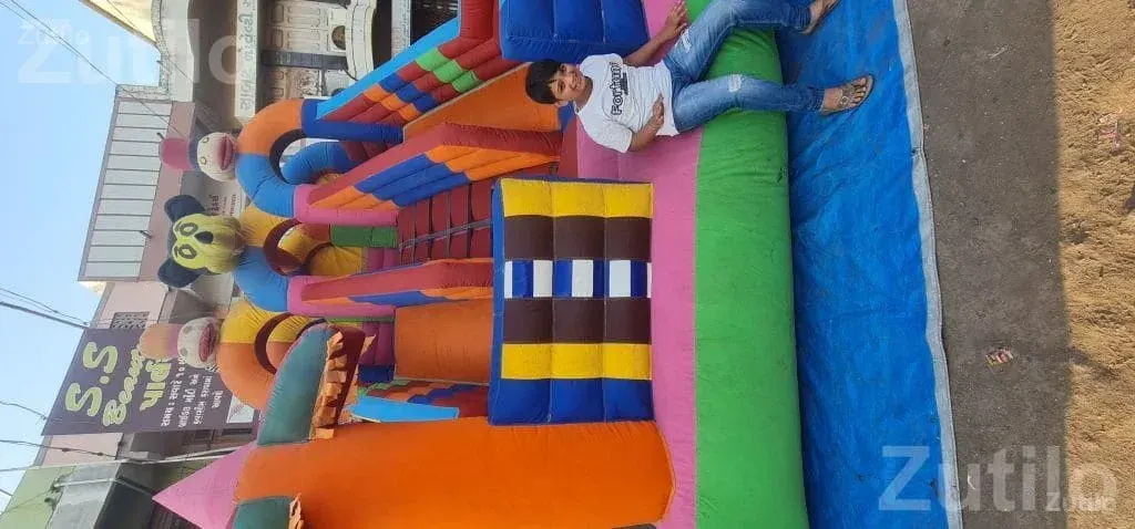 Inflatable Bouncy Castle Play Slide - પ્રોગ્રામ માટેની વસ્તુઓ - વાંકાનેર - Image 5