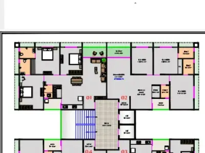 3BHK Flat for Sale on 6th Floor