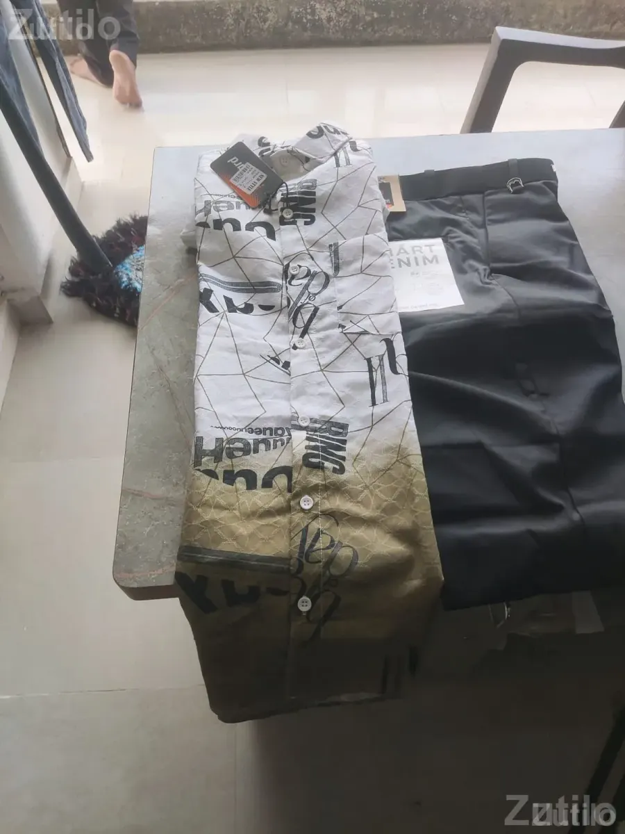 Men's T-Shirt and Pant Clothing Set - Men's Wear - Vadodara City - Image 2