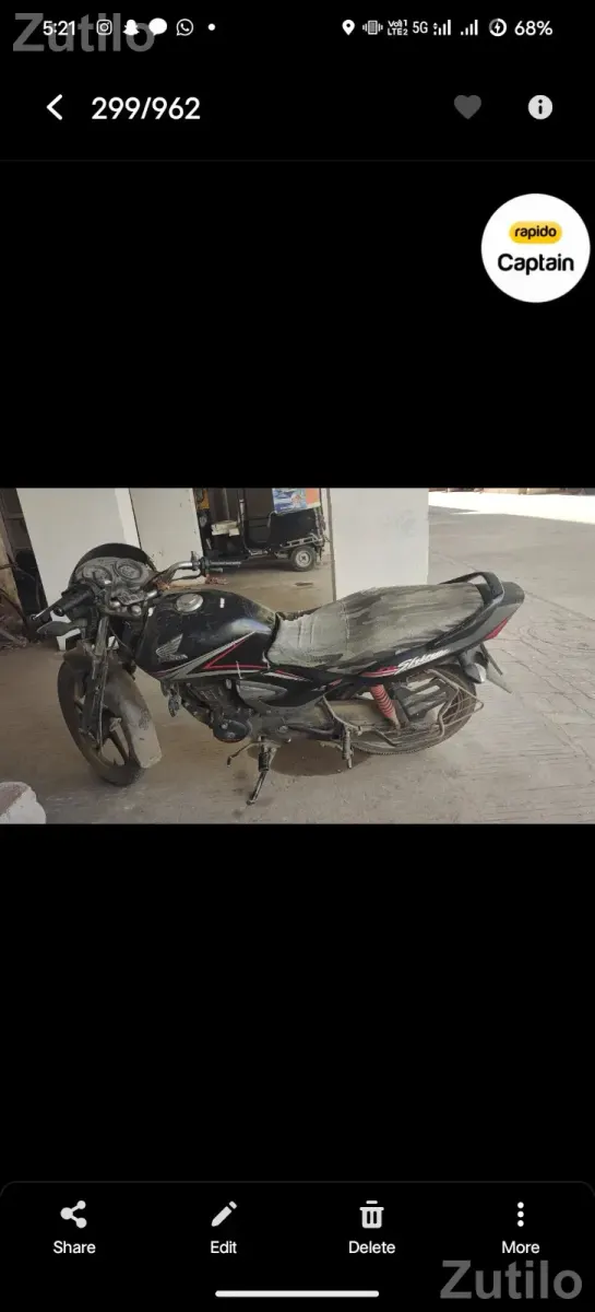 CB Shine - બાઇક્સ - રાજકોટ શહેર - Image 2