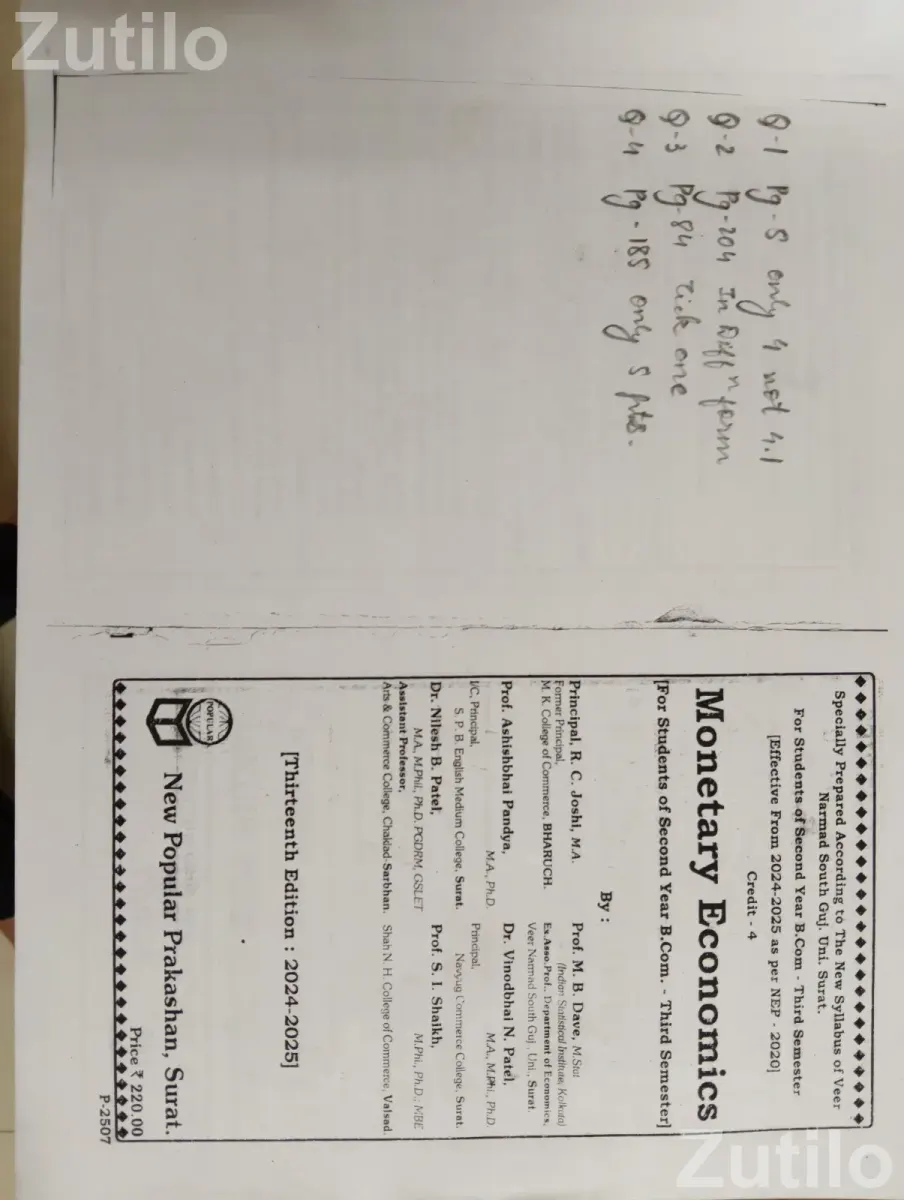 BCom All Books Sem 3 and Sem 4 All Textbook - College Books - Surat City - Image 2