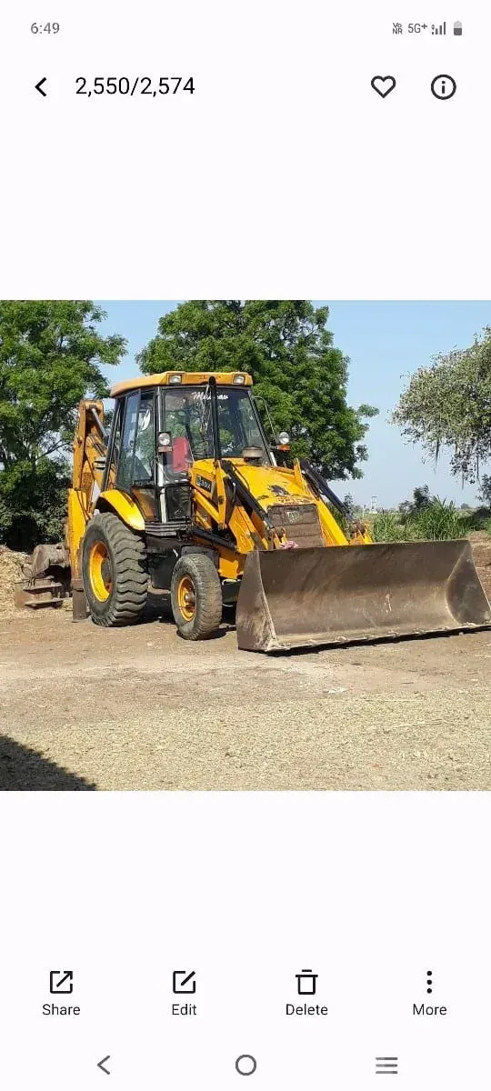JCB 3DX Backhoe Loader 2008 Model - બાંધકામના વાહનો - ખંભાળિયા - Image 2