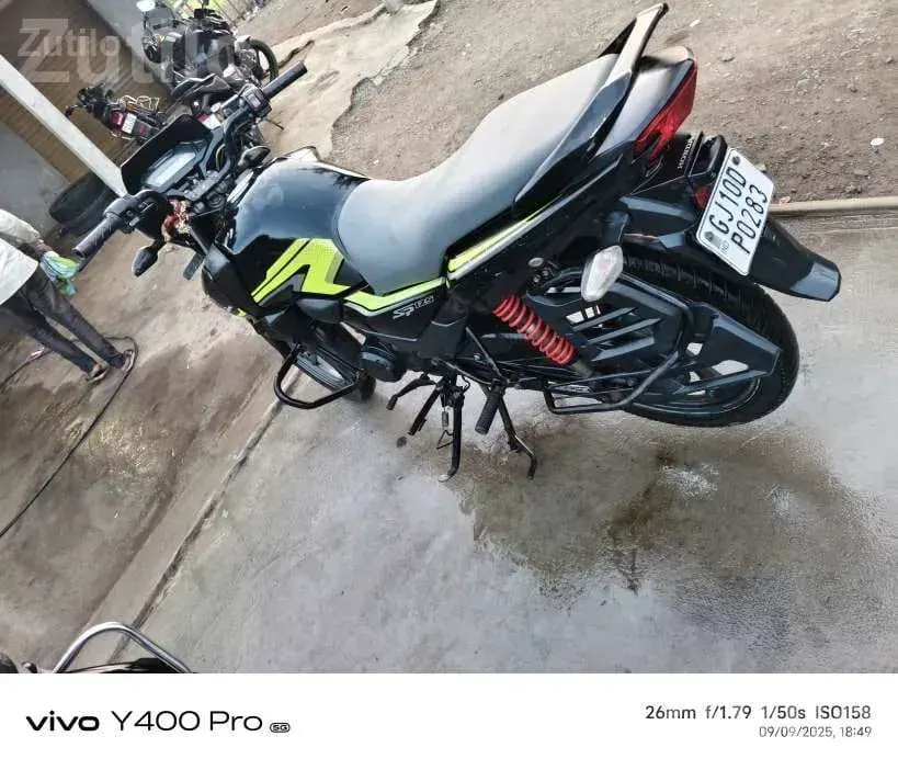 Honda SP 125 2022 Black Motorcycle - બાઇક્સ - જામજોધપુર - Image 2