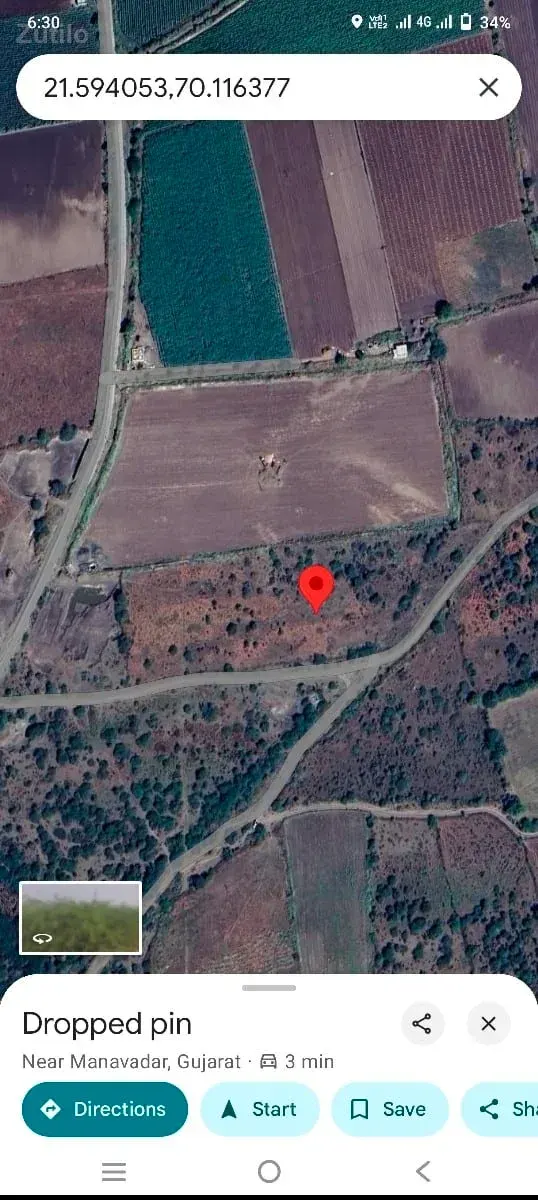 18, વીઘા - Land & Plots - Manavadar - Image 1