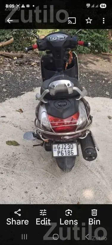 2022 Hero Destini 125 Scooter in Noble Red - Bikes - Umreth - Image 2