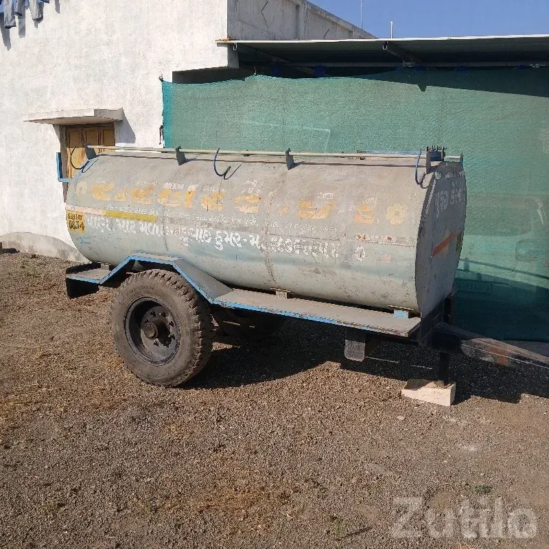 Galvanized Water Tanker Trailer for Sale - અન્ય ઔદ્યોગિક વસ્તુઓ - રાજકોટ શહેર - Image 2
