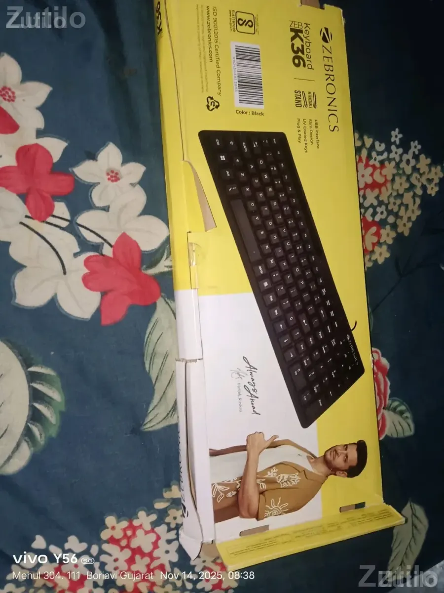 Zebronics K36 USB Wired Keyboard - Accessories - Nadiad - Image 2