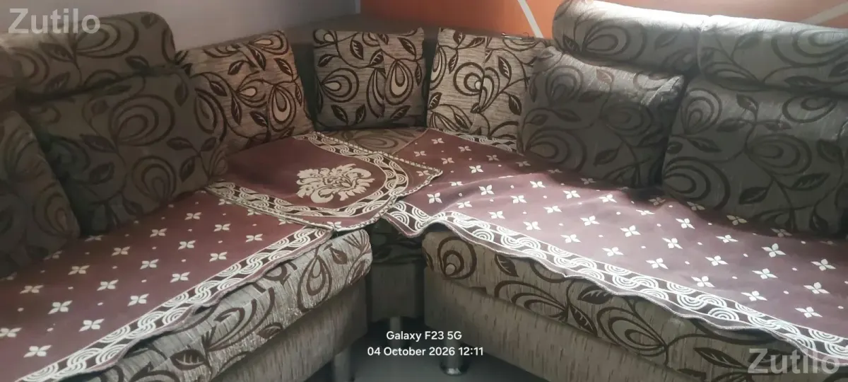 🔥 Premium L-Shape 3+4 Sofa Set | 5 Years Old - સોફા સેટ અને કાઉચ - સુરત શહેર - Image 3