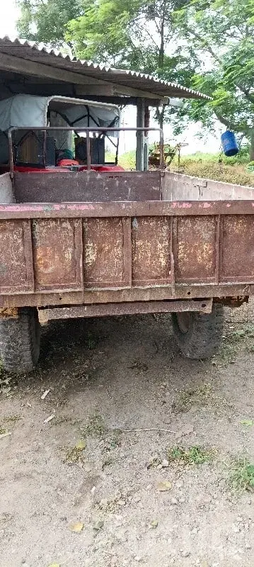 Used 10 Ft Metal Trailer Trolley for Sale - બાંધકામના વાહનો - લાલપુર - Image 2