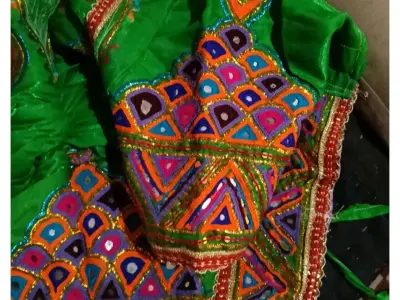 Traditional Embroidered Chaniya Choli Dress