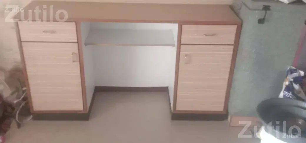 Home Made Wooden Office Table with Storage - Office Furniture - Rajkot City - Image 2