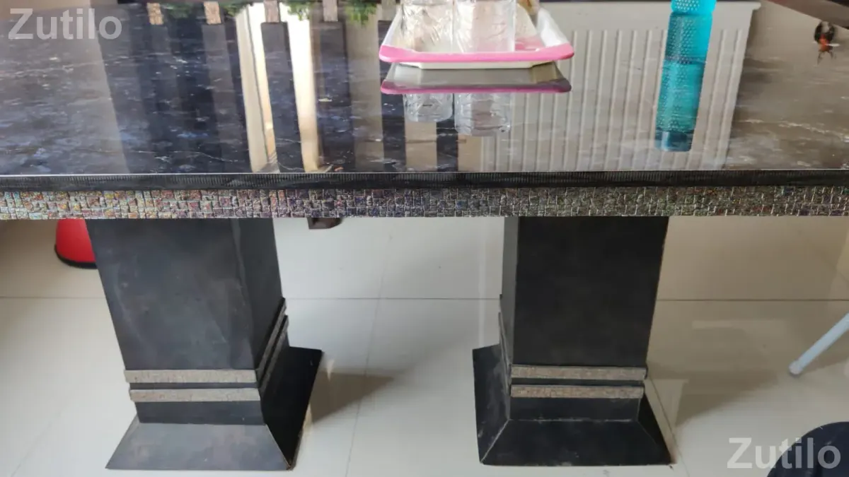 Marble top dining table - ડાઇનિંગ ટેબલ - વડોદરા શહેર - Image 5