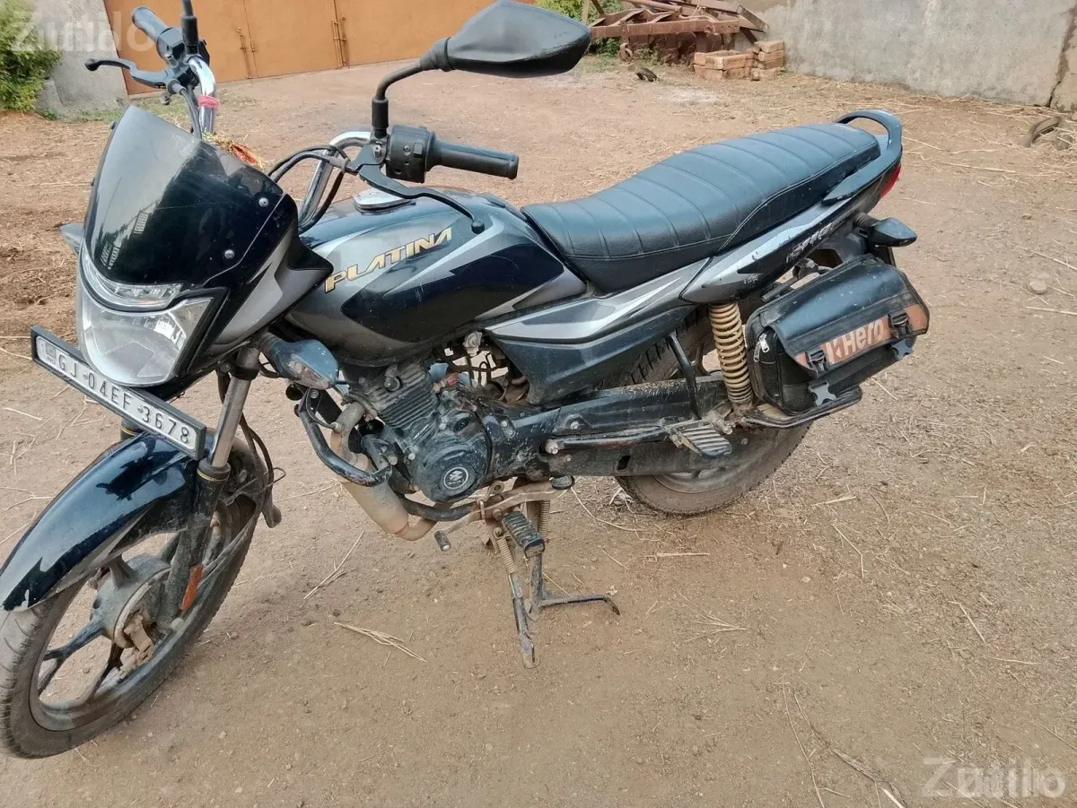 Bajaj Platina 2023 Single Owner Bike - બાઇક્સ - ઘોઘા - Image 5