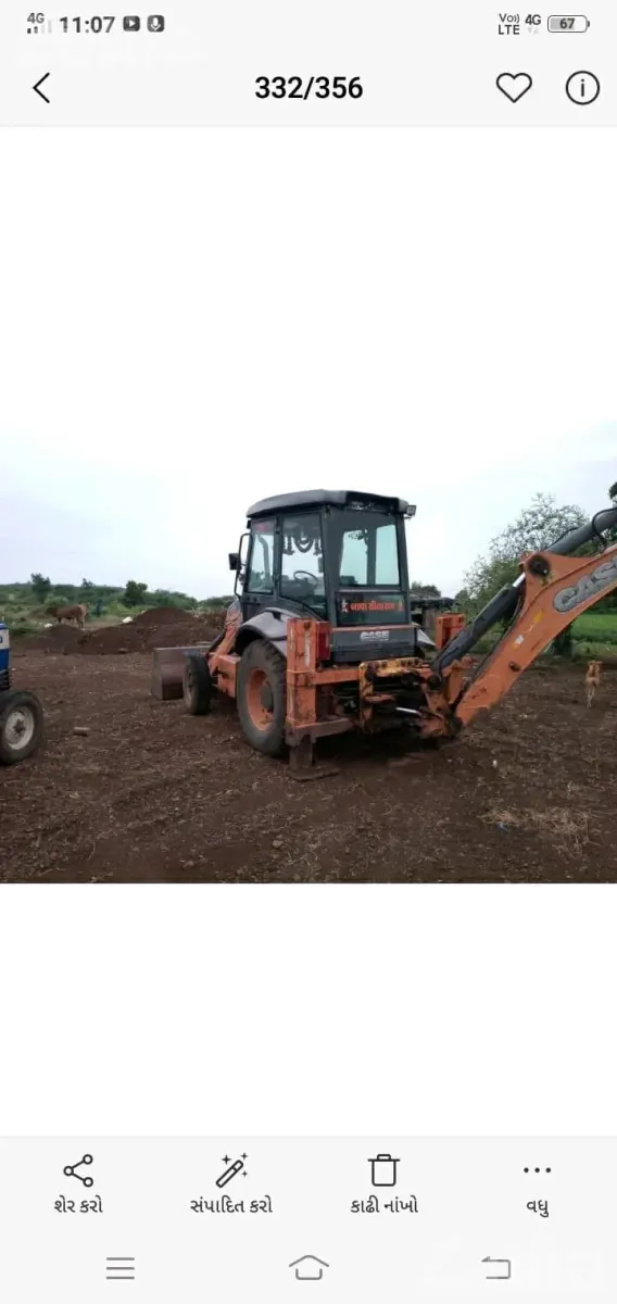 L&T 770 Backhoe Loader 2013 Model - Construction Vehicles - Jasdan - Image 2