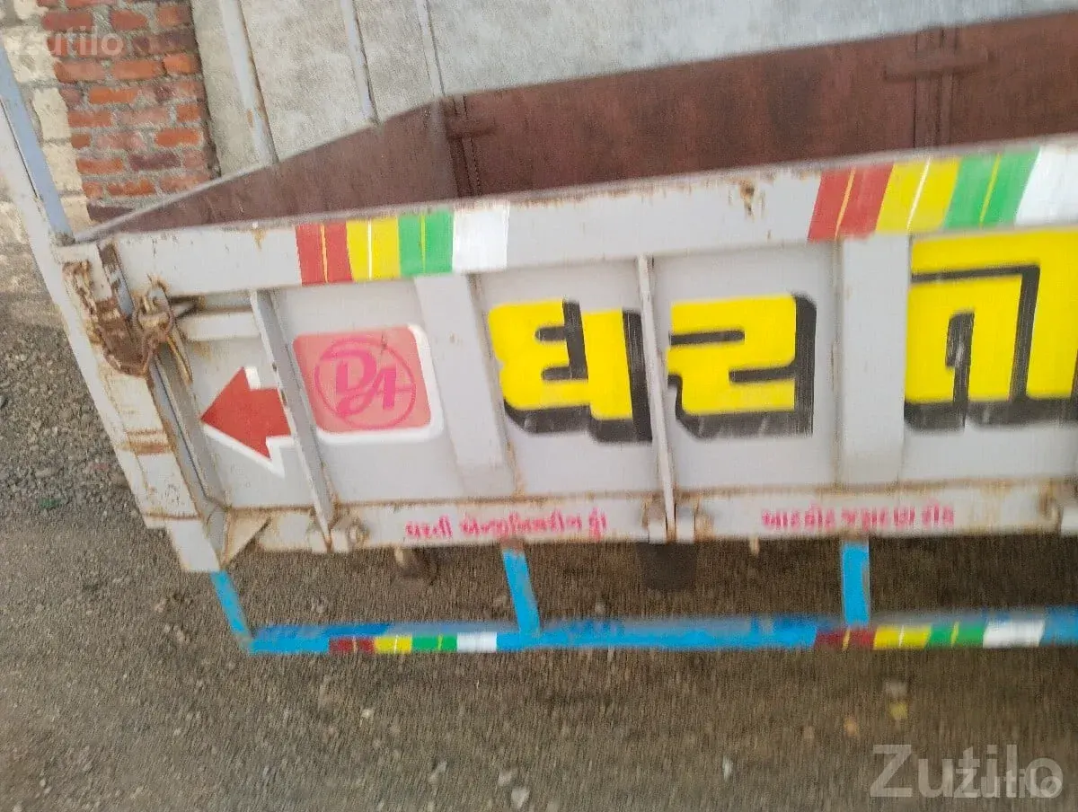 Used 9 ft Utility Trolley Trailer - Construction Vehicles - Jafrabad - Image 2