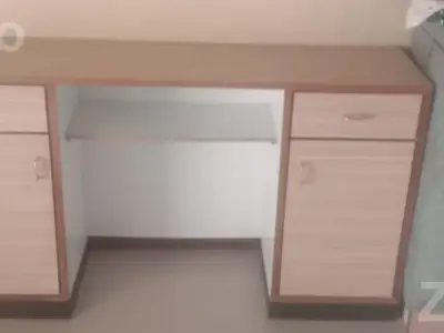Home Made Wooden Office Table with Storage Home Made Wooden Office Table with Storage