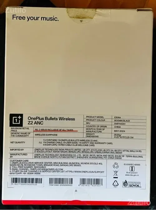 One Pluse neack band Z2 bass edition - મોબાઇલ ફોન - ઊના - Image 2