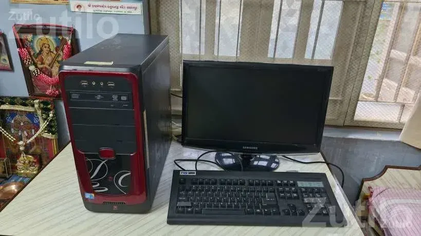 Desktop Computer System with Samsung Monitor - લેપટોપ અને કમ્પ્યુટર - ભાવનગર શહેર - Image 4
