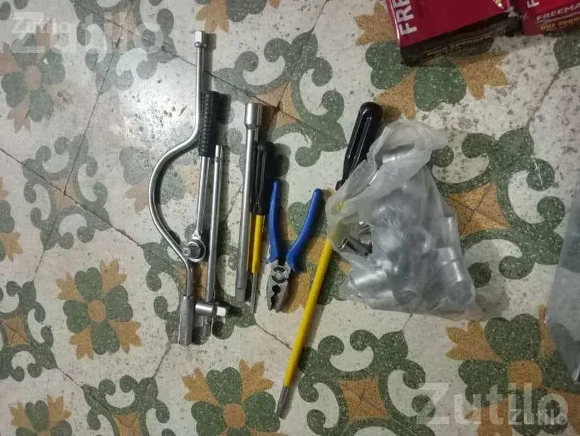Two Wheeler Garage Tool Kit with Pressure Cleaner - Tools & Hardware - Sihor - Image 3