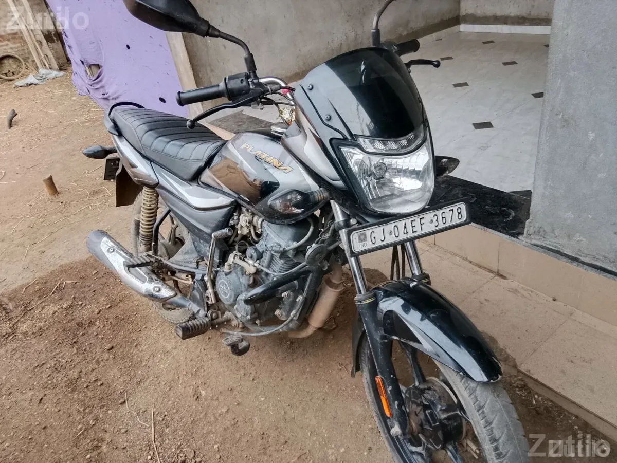Bajaj Platina 2023 Single Owner Bike - બાઇક્સ - ઘોઘા - Image 4
