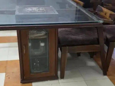 Dining table and chairs