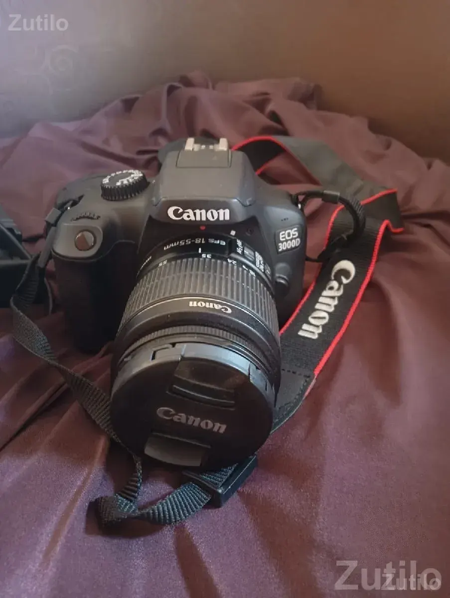 Canon EOS 3000D DSLR Camera Body - કૅમેરા - રણાવાવ - Image 2