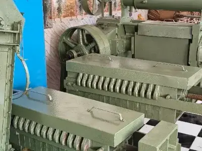 Patel 27.5 Oil Mill Full Set Machinery