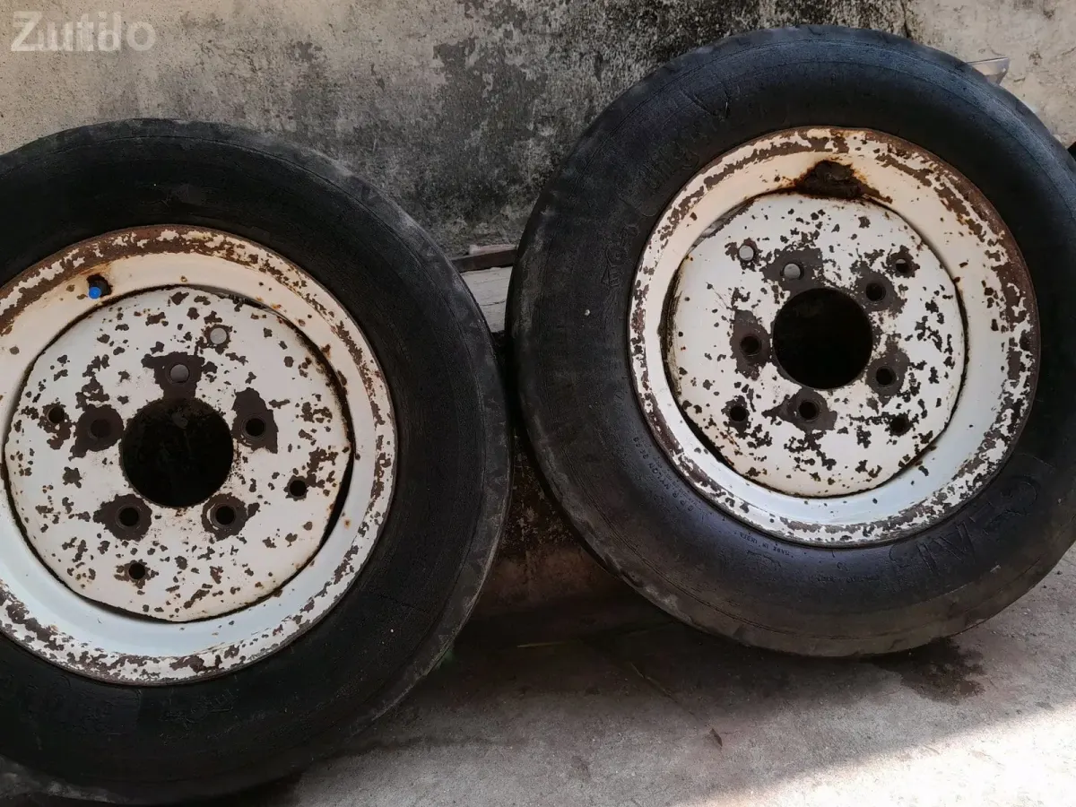 Tractor Front Tyre with Tube and Wheel Plate 6.00.16 - Auto Parts - Bhanvad - Image 3