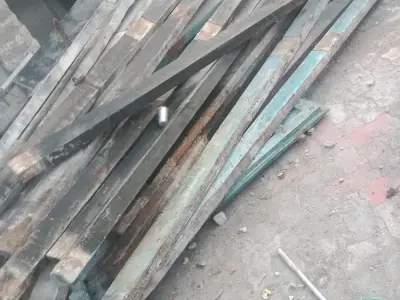 Used Wooden Planks and Timber Pieces