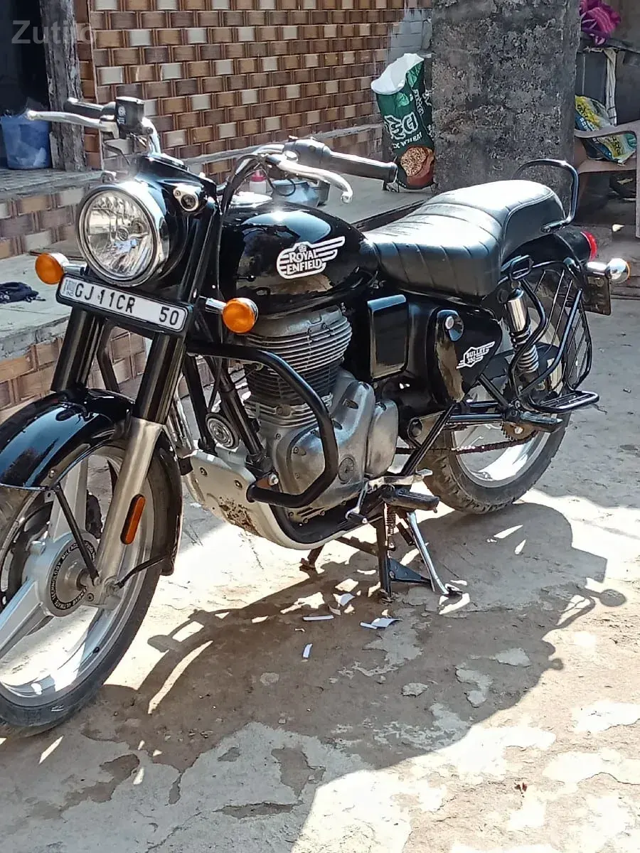 Royal Enfield Bullet 350 Standard Black - બાઇક્સ - પોરબંદર - Image 3