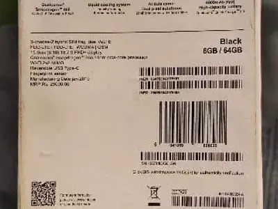 Xiaomi Poco F1 6GB/64GB Black Phone Xiaomi Poco F1 6GB/64GB Black Phone