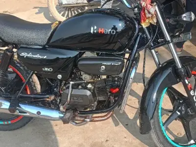 Hero Splendor Plus 2016 Black Bike