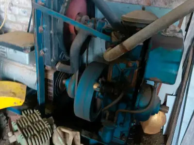 Industrial Generator Set on Wheel Base Industrial Generator Set on Wheel Base