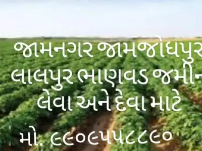 ખેતી લાયક અને રોકાણ કરવા જમીન લેવા અને વેચવા માટે ફોન કરો