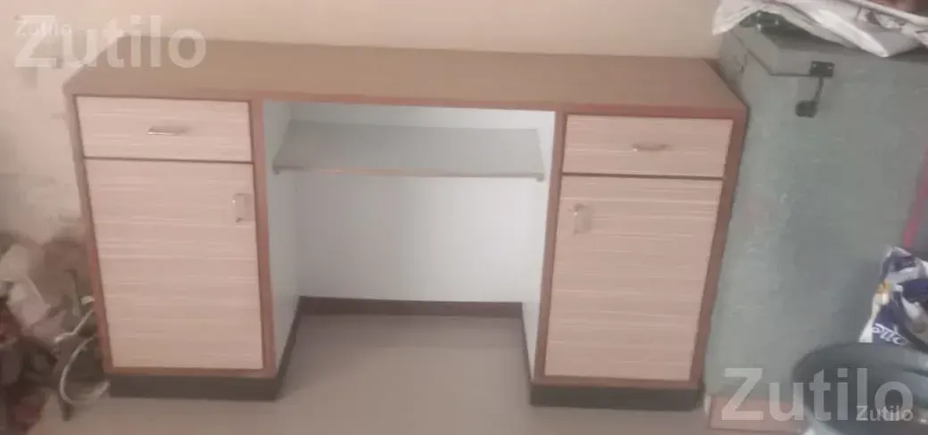Home Made Wooden Office Table with Storage - Office Furniture - Rajkot City - Image 5