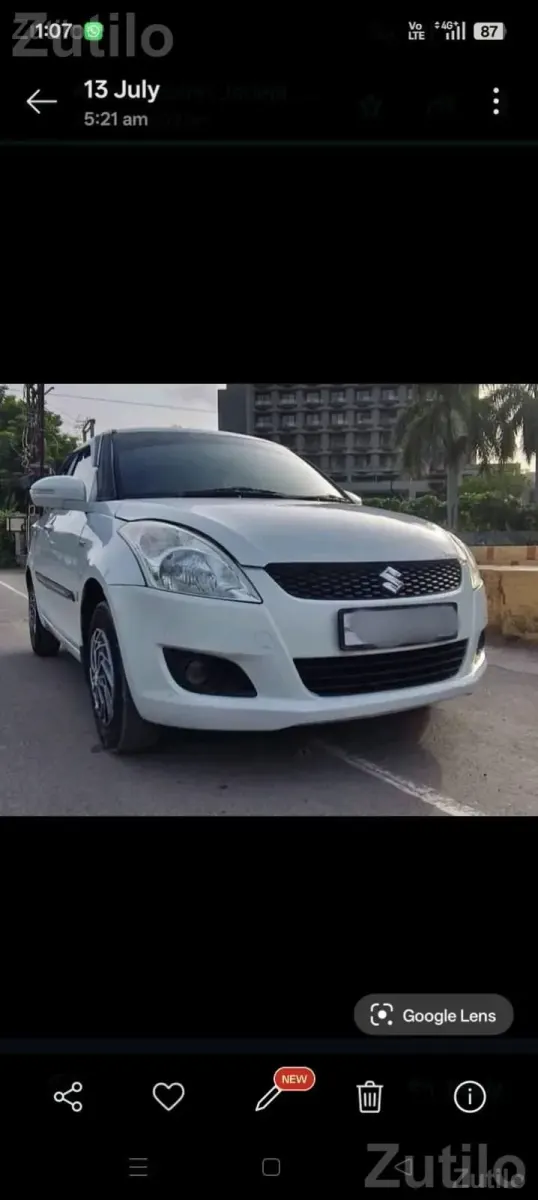 Maruti Suzuki Swift VDI 2012 - કાર - મુન્દ્રા - Image 3