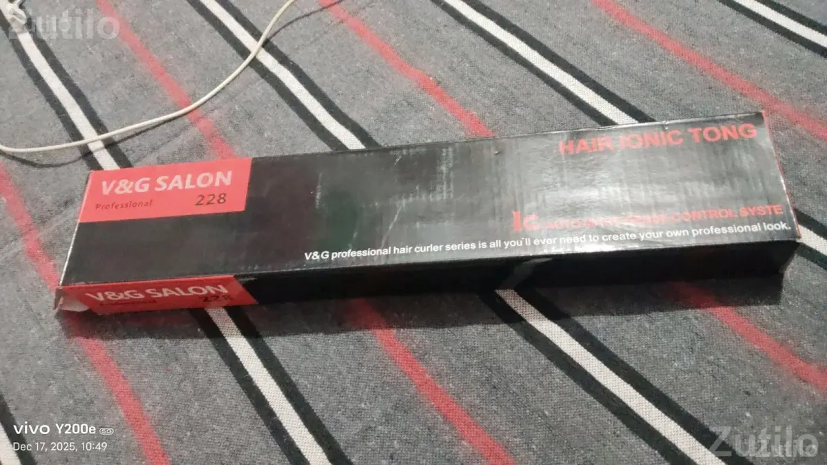 Hair Ionic Tong Curler V&G Salon 228 - અન્ય ઘરેલુ ઉપકરણો - સિદ્ધપુર - Image 4
