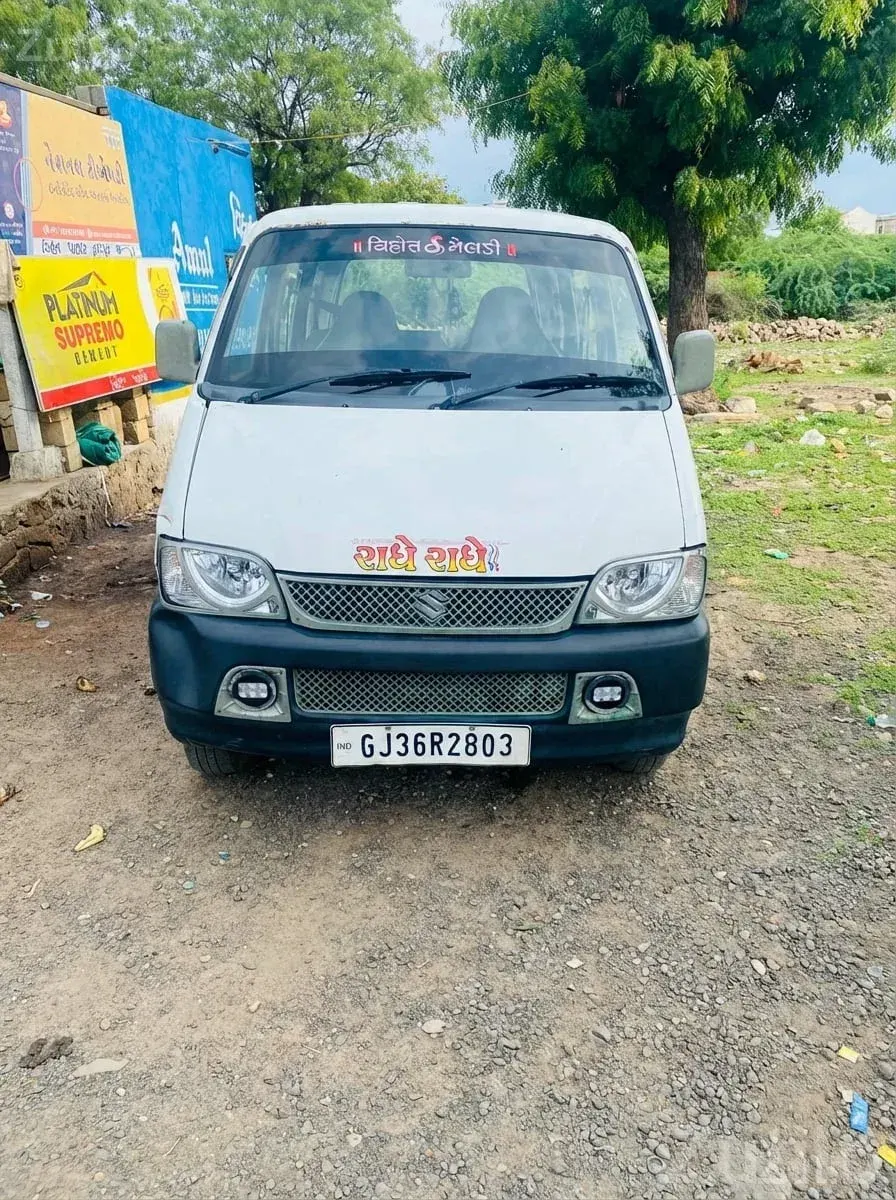 White Maruti Eeco 7 Seater Van - Cars - Dhrangadhra - Image 2