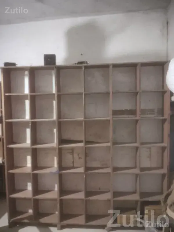 Wooden Wall Storage Rack Shelf Unit - Cupboards & Storage - Jasdan - Image 2